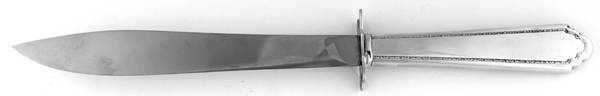 William & Mary (Sterling, 1921, No Monos) Small Steak Carving Knife with Stainless Blade
