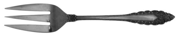 LCU57 (Stainless) Medium Solid Cold Meat Serving Fork