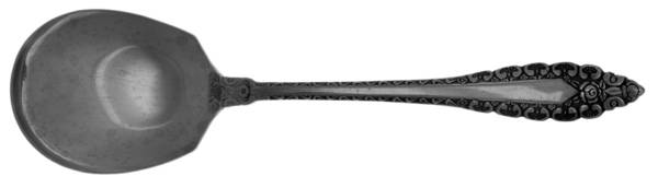 LCU57 (Stainless) Solid Smooth Casserole Spoon