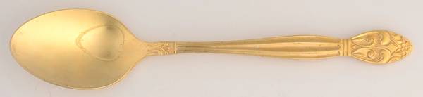 Rutherford (Gold Electroplate) Teaspoon