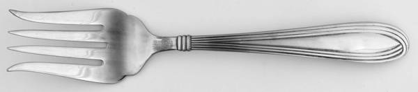 Key West (Stainless) Medium Solid Cold Meat Serving Fork