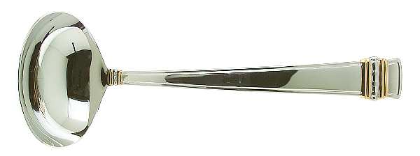 Hancock Gold (Stainless, Gold Accent) Solid Gravy Ladle