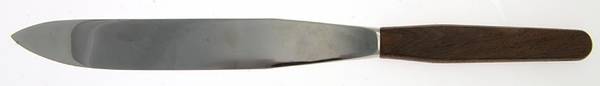 LUD4 (Stainless) Small Steak Carving Knife with Stainless Blade