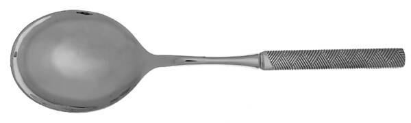 Cairo (Stainless) Casserole Spoon with Smooth Stainless Bowl HC