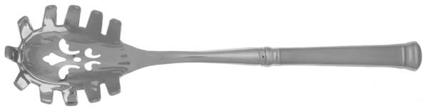 Eternal Frosted (Stainless) Pasta Server with Stainless Bowl HC
