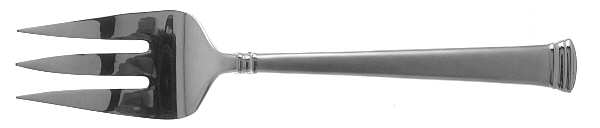 Eternal Frosted (Stainless) Medium Solid Cold Meat Serving Fork