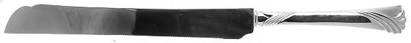 Kelly (Silverplate, Italy) Cake Slicer with Stainless Blade