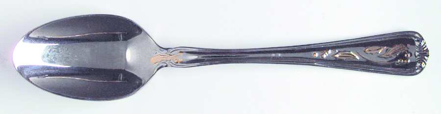 Golden Holiday (Stainless, Gold Acct) Teaspoon