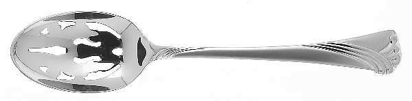 Kelly Frosted (Stainless) Pierced Tablespoon (Serving Spoon)