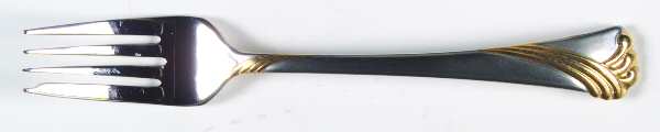 Kelly Gold Frosted (Stainless) Individual Salad Fork