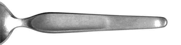 LUD5 (Stainless) Straight Handle Baby Spoon