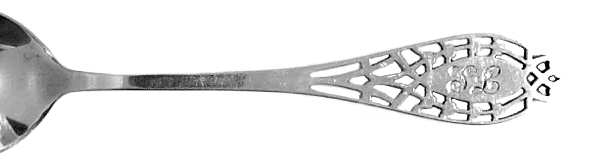 LUS8 (Sterling) Monogram Teaspoon