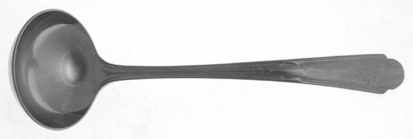LUW2 (Stainless) Solid Piece Cream Ladle