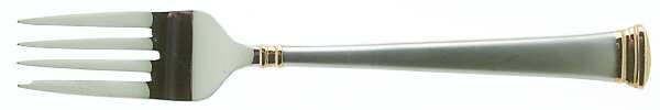 Eternal Gold Frosted Individual Salad Fork