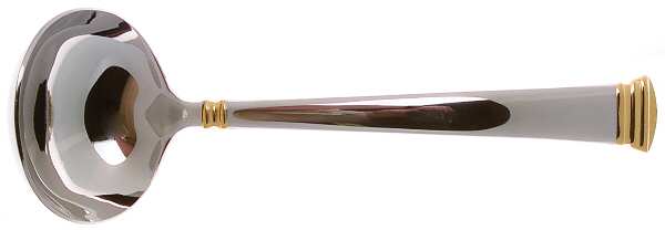 Eternal Gold Frosted Solid Gravy Ladle