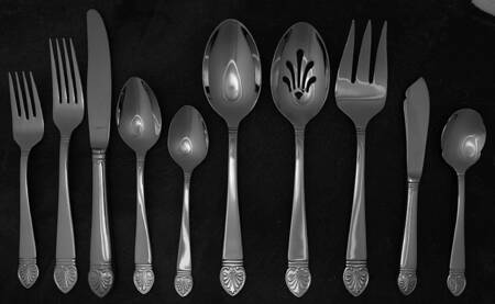 Hannah (Stainless) 45 Piece Starter Set
