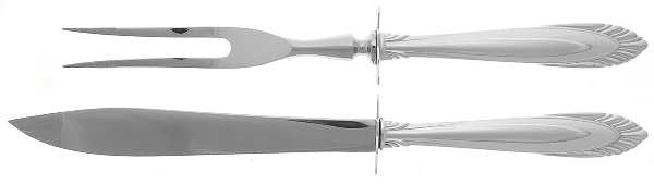 Soleil Small Steak 2-Piece Carving Set w/Stainless Blade