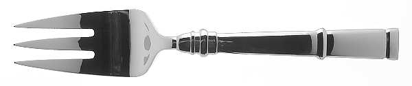 Montgomery (Stainless) Large Solid Cold Meat Serving Fork
