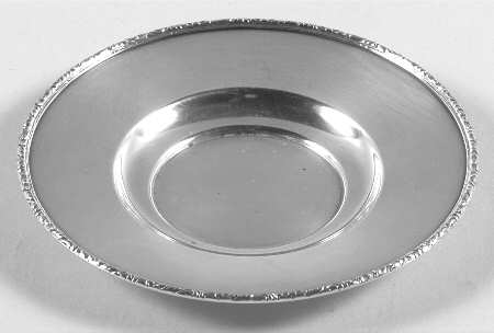 William & Mary (Sterling, Hollowware)  Sterling Demitasse Saucer Only