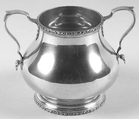 William & Mary (Sterling, Hollowware)  Sugar Bowl No Lid