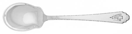 William & Mary (Sterling, Monograms) Ice Cream Spoon Individual by Lunt Silver