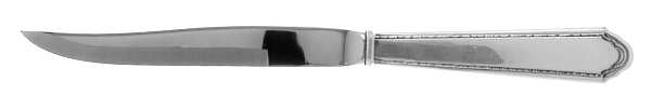 William & Mary (Sterling, Monograms) Individual Steak Knife w/Bevel Blade by Lunt Silver