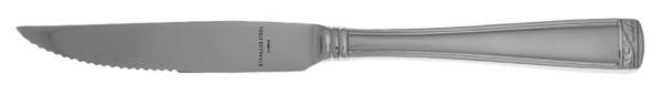 Landmark Platinum Frosted (Stainless) Steak Knife Individual Hollow, Serrate HC