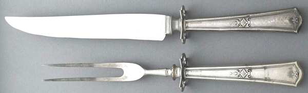 LFC3 (Sterling) Small Stainless Blade 2-Piece Steak Carving Set
