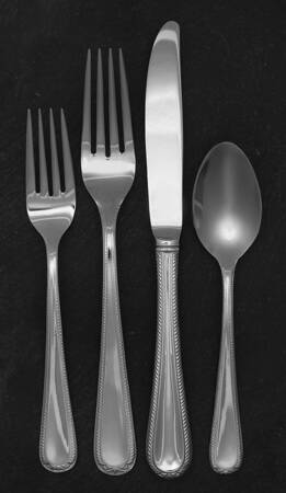 Swedish Lodge (Stainless) 4 Piece Place Setting