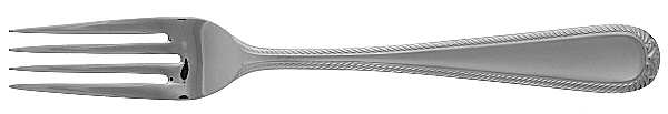 Swedish Lodge Frosted (Stainless) Individual Salad Fork