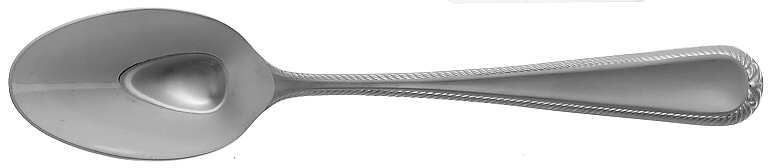 Swedish Lodge Frosted (Stainless) Place/Oval Soup Spoon
