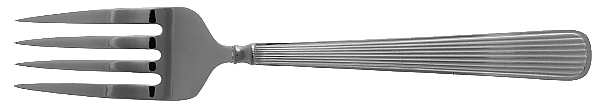 Aston (Stainless) Medium Solid Cold Meat Serving Fork