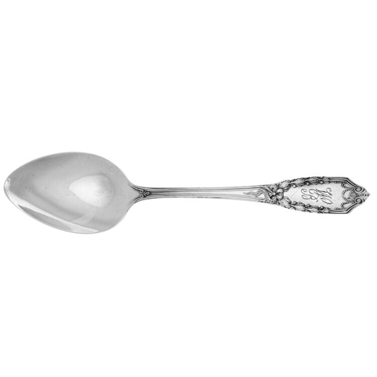 John Hancock (Sterling, 1911, Monograms) Five O'Clock Teaspoon