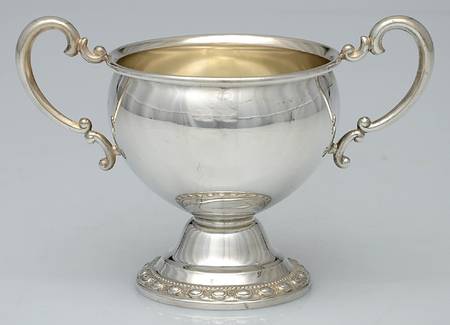 15A (Sterling, Hollowware) Weighted Open Sugar Bowl