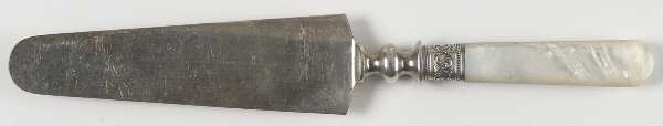 Pearl Handle 4 (Sterling) Pearl Handle Pie Server