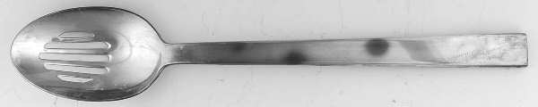 Academy (Silverplate) Pierced Tablespoon (Serving Spoon)