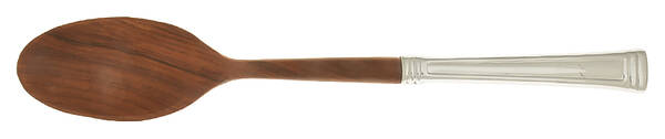 Esquire (Stainless) Salad Serving Spoon with Wooden Bowl HC
