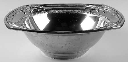 British Colonial (Hollowware) Silverplate Salad Bowl