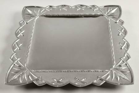British Colonial (Hollowware) 13" Square Tray
