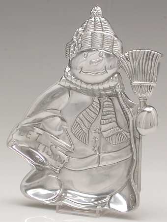 Yuletide (Hollowware) 8" Snowman Tray
