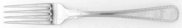Williamsburg Feather Edge (Stainless) Individual Salad Fork