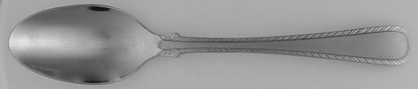 Williamsburg Feather Edge Frosted (Stainless) Teaspoon