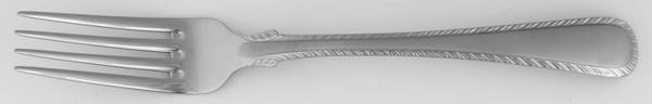 Williamsburg Feather Edge Frosted (Stainless) Individual Salad Fork