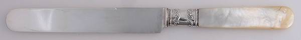 Pearl Handle Flatware 12 (Sterling) Pearl Handle Individual Dessert Knife