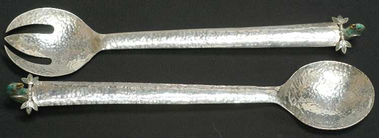 LLL1 (Silverplate, Hollowware) Large Solid Serving Set