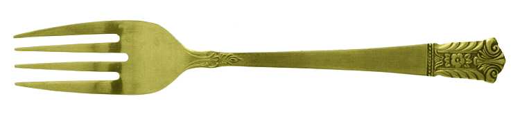 LCU32G (Gold Electroplate) Individual Salad Fork