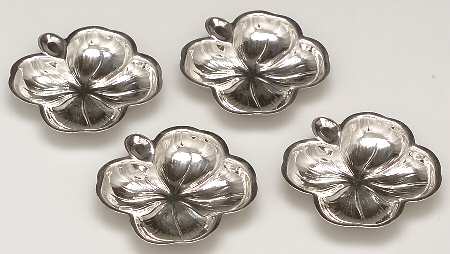 FSC-95 (Sterling, Hollowware) Sterling Nut Dish - Set of 4