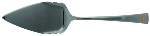 Federal Gold (Stainless, Gold Bands) Solid Pastry Server
