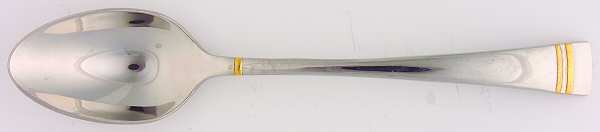 Federal Gold (Stainless, Gold Bands) Place/Oval Soup Spoon
