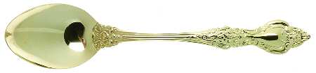 LCU81 (Gold Electroplate) Place/Oval Soup Spoon